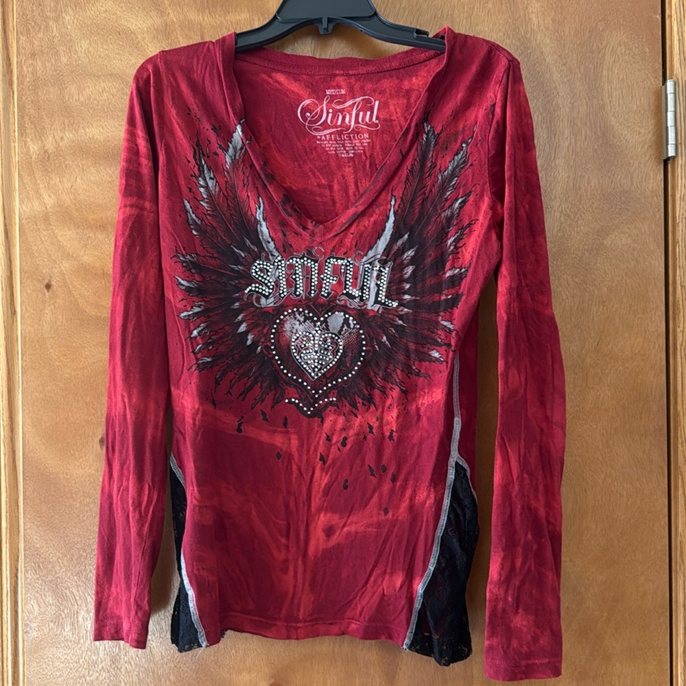 Women’s affliction long sleeve